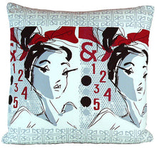 Load image into Gallery viewer, Nia 24" x 24" pillow