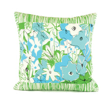 Load image into Gallery viewer, "Parisian Poppies" 18" x 18" pillow