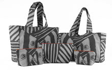 Load image into Gallery viewer, "Mirrored" in Gray- Day Tripper Bag
