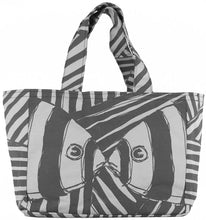 Load image into Gallery viewer, "Mirrored" in Gray- Day Tripper Bag

