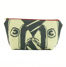 Load image into Gallery viewer, "Mirrored" in Red &amp; Gray- Fat Bottom Bag- Medium
