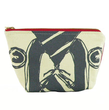 Load image into Gallery viewer, "Mirrored" in Red &amp; Gray- Fat Bottom Bag- Small
