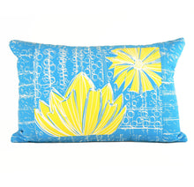 Load image into Gallery viewer, "Duchess" in Blue Bell- 16" x 24" pillow
