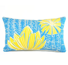 Load image into Gallery viewer, "Duchess" in Blue Bell- 12" x 20" pillow
