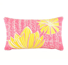 Load image into Gallery viewer, "Duchess" in Pink Lemonade- 12" x 20" pillow
